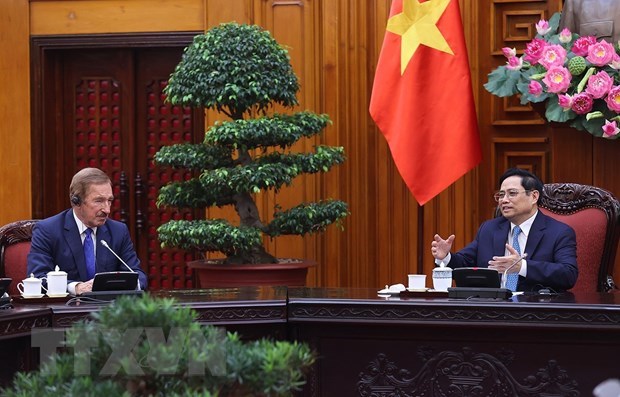 Prime Minister meets with leader of Air Lease Corporation